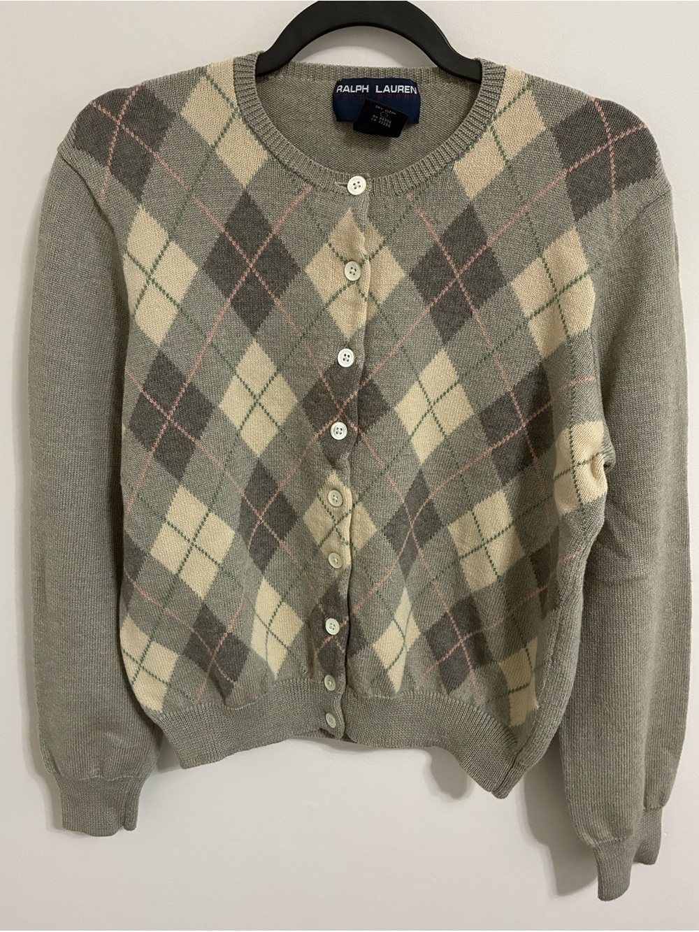 Ralph Lauren Polo Sport Argyle Button-Front Cardigan